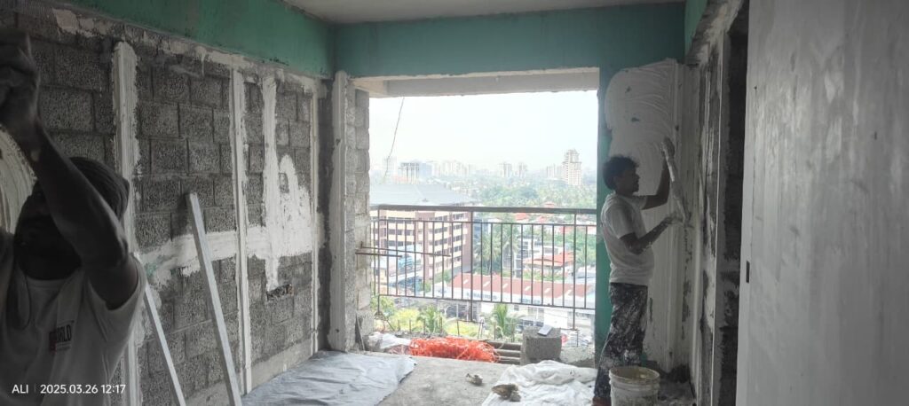 π§± Wall plaster before/after